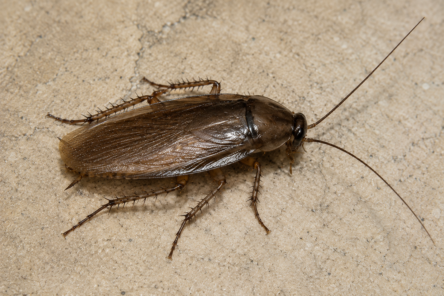 Cockroach species identification