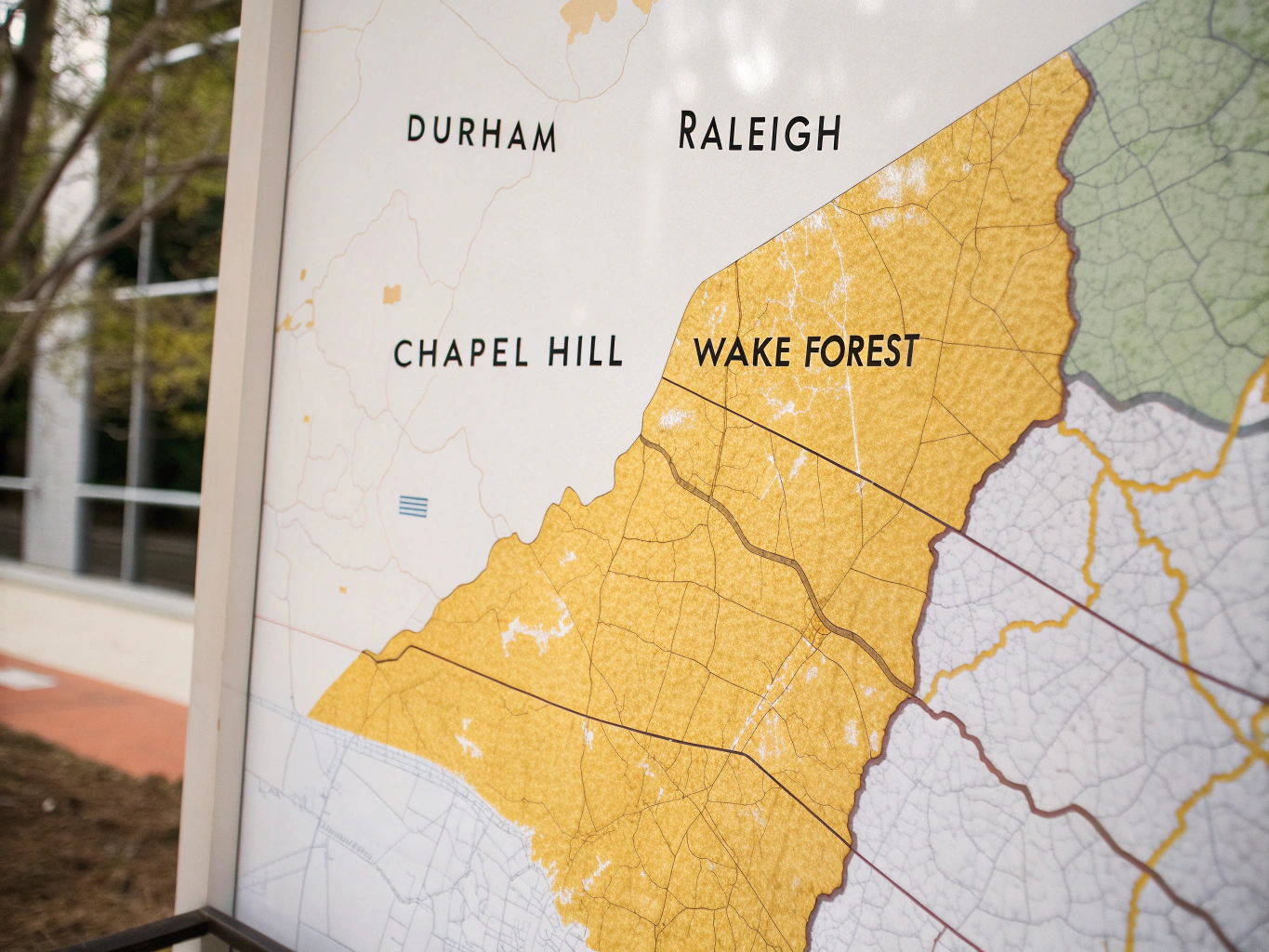 Durham NC pest control service area map