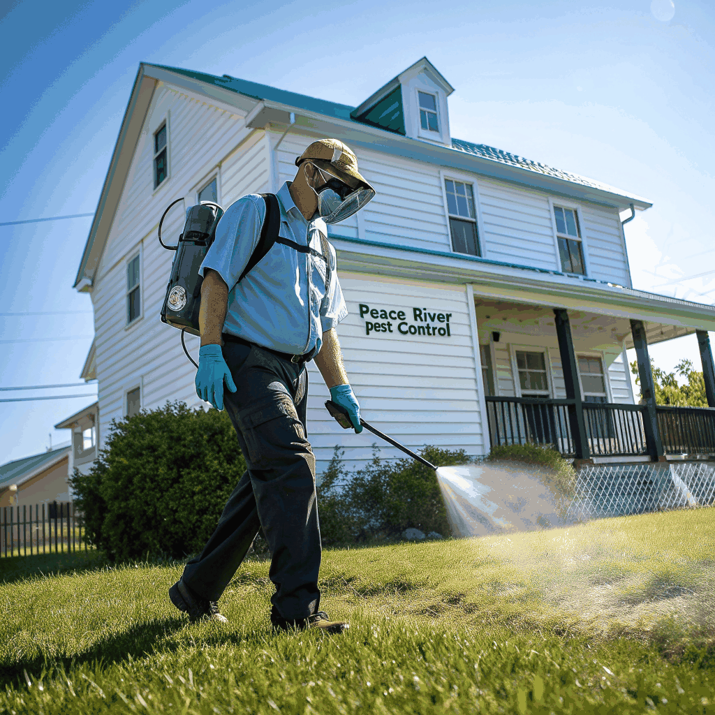 Applying protective barrier around home exterior